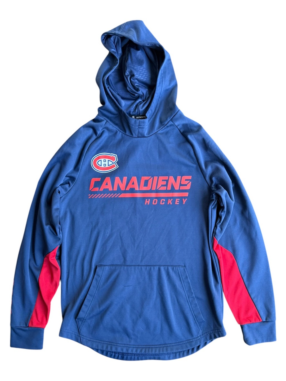Montreal Canadiens NHL Authentic Pro Fanatics Hoodie Pullover Size: S